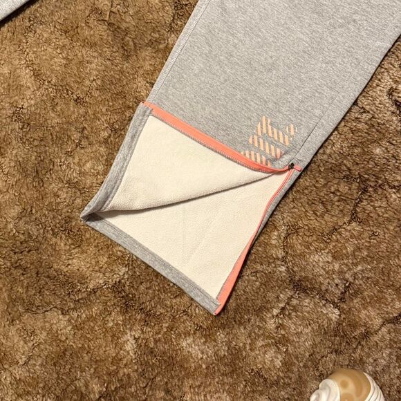 Y2K Nike Small Check Logo "Just Do It” Sweatpants Grey / Pink Large - Picture 4 of 6